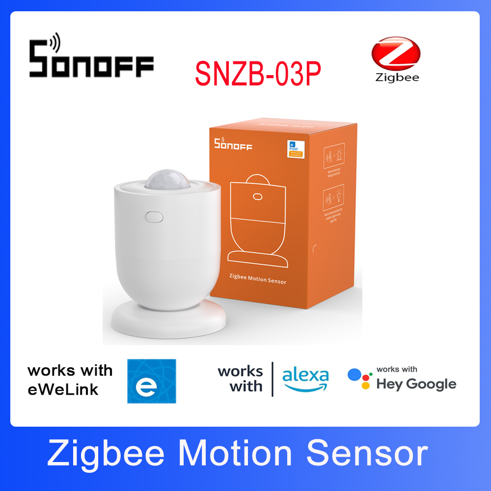 Sonoff - SONOFF Sensor gerak Zigbee 110 °,