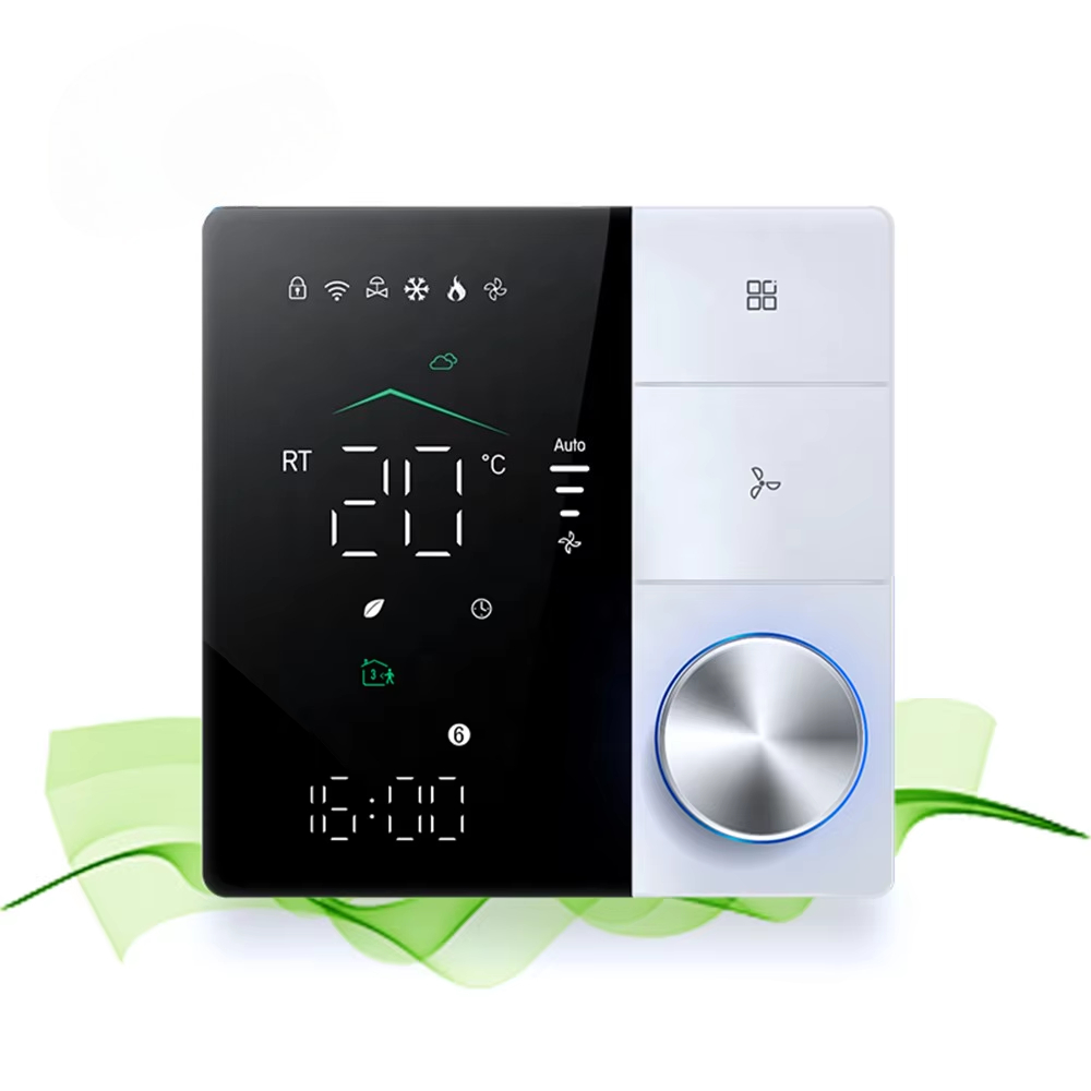 Tuya Smart - Unit Kipas Koil dengan Kontrol Suhu