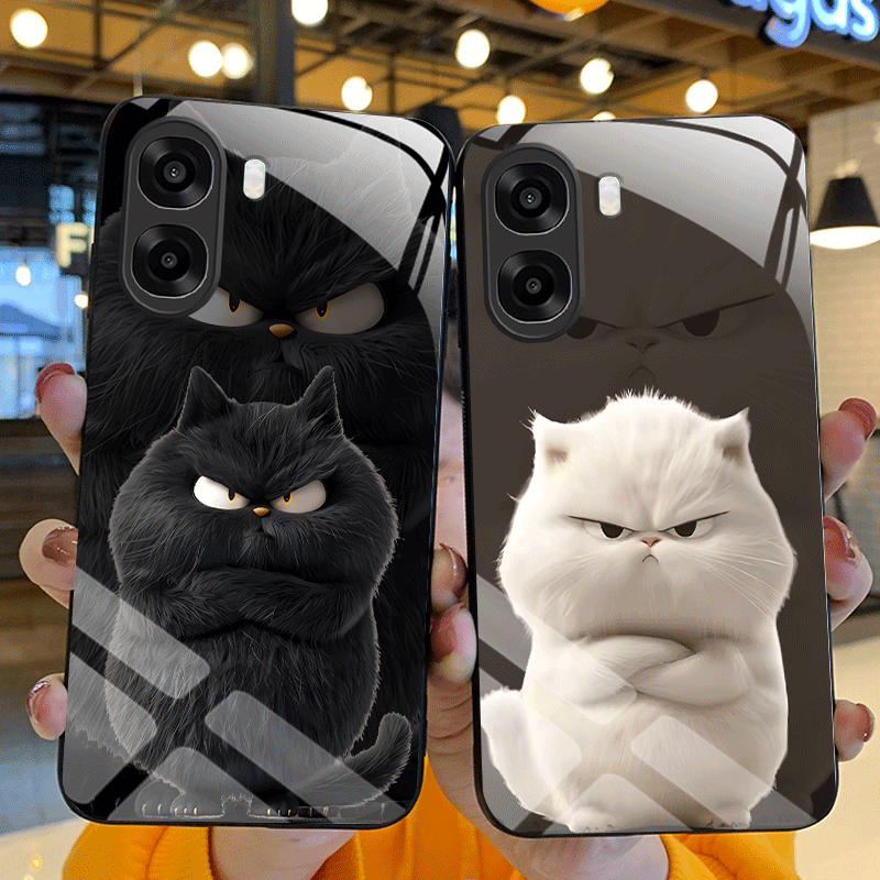 Shelly - Casing Kaca Tempered Keras untuk OPPO