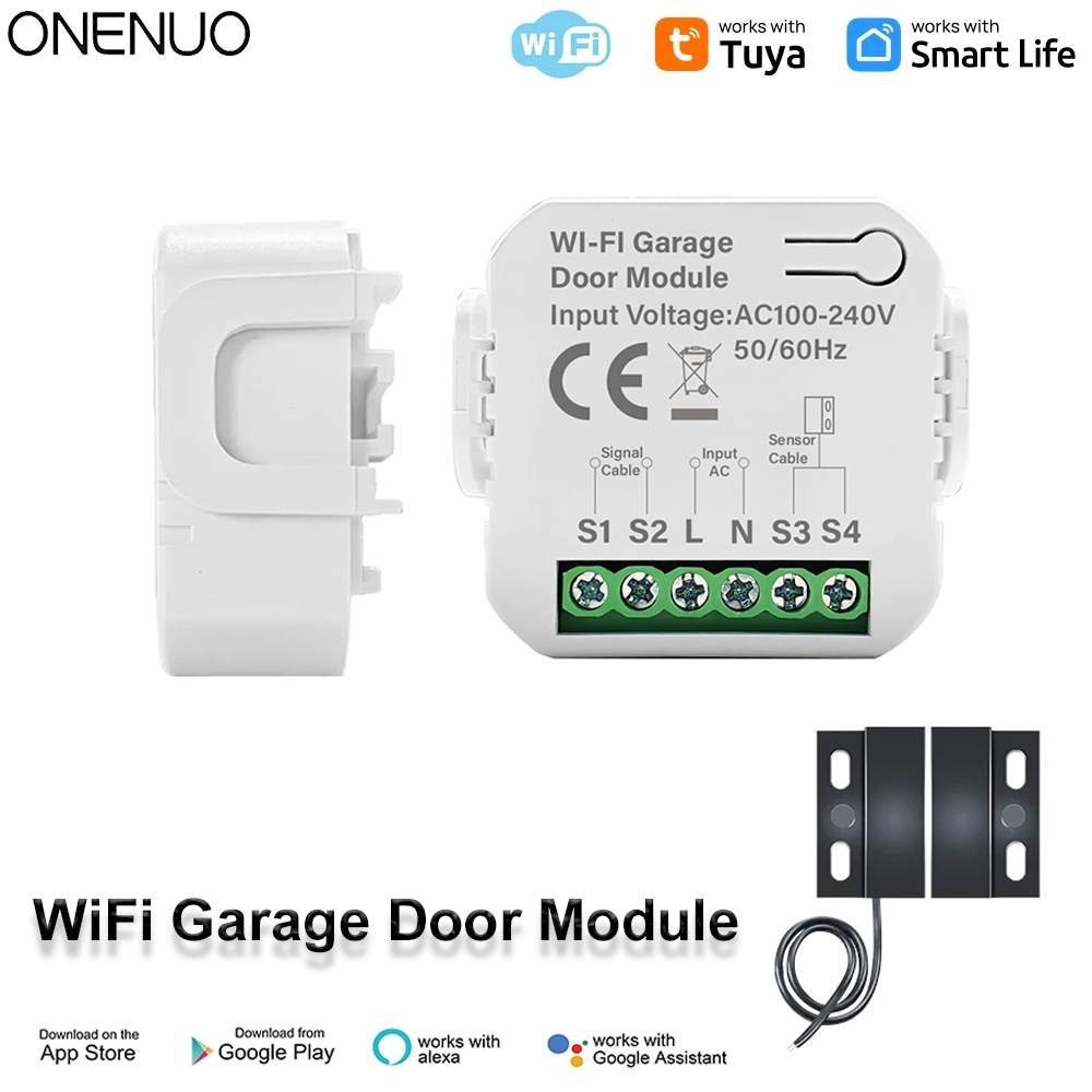 Smart Relay Tuya - Smart Tuya WiFi Saklar Pintu Garasi