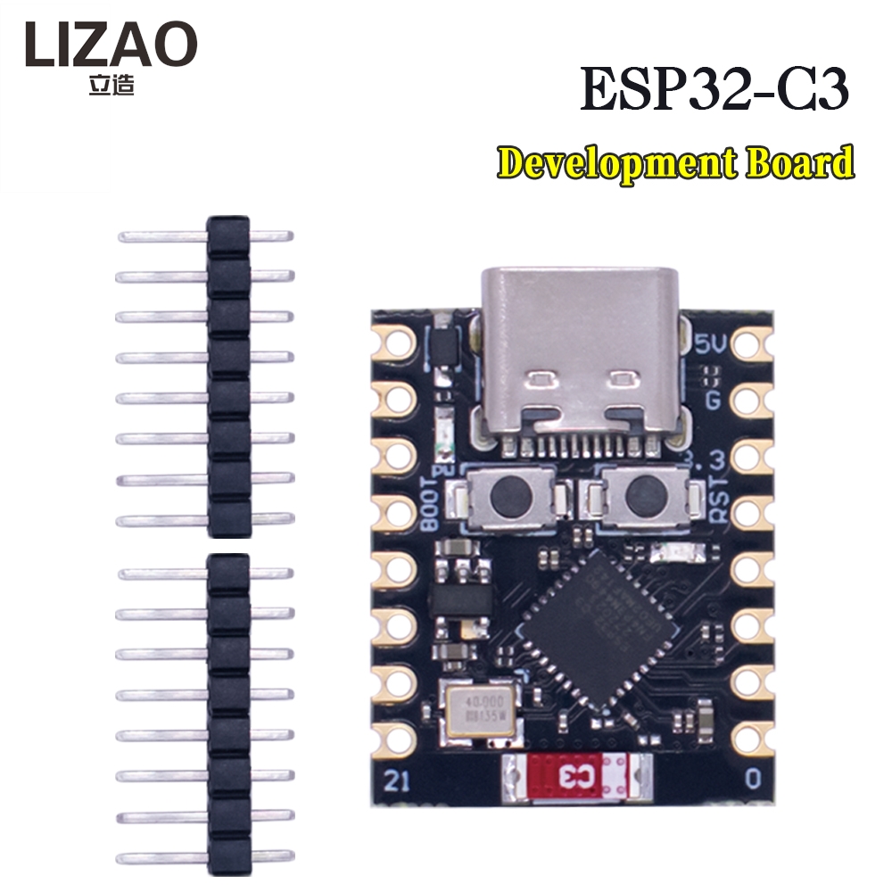 Smart Home Module Iot - Papan Pengembangan Mini ESP32-C3 Tipe-C WiFi