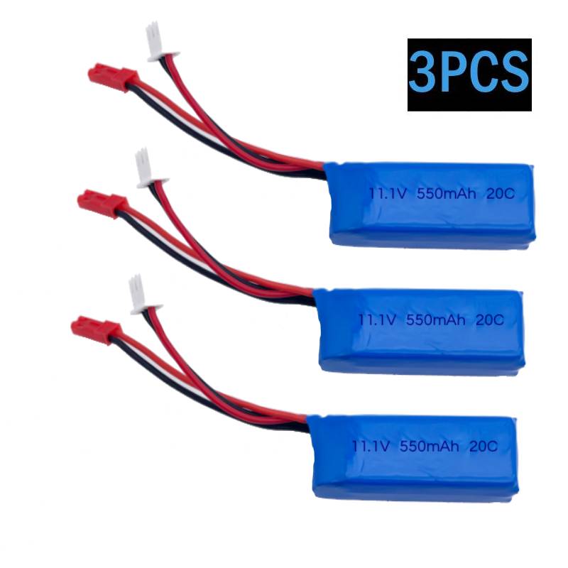 Shelly Plug - 3 buah baterai Lipo RC 20C