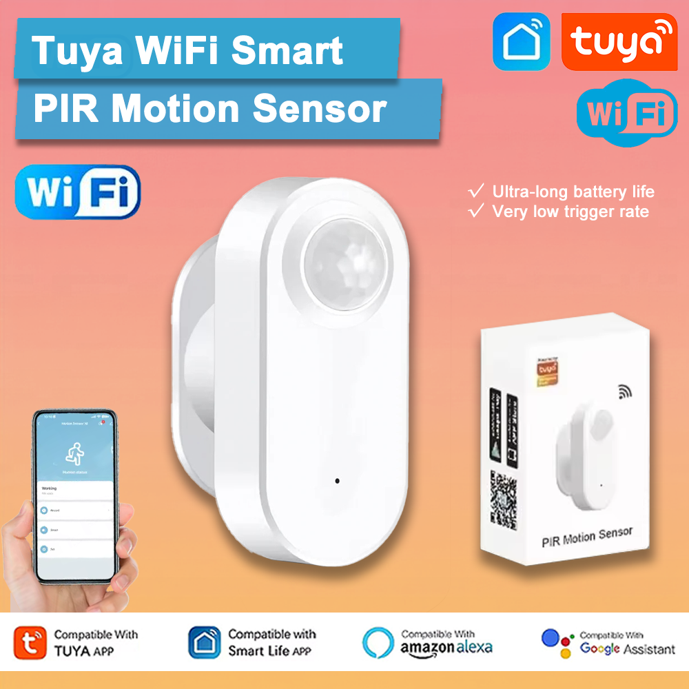 Home Assistant Tuya - Sensor Gerak PIR Manusia WiFi Tuya