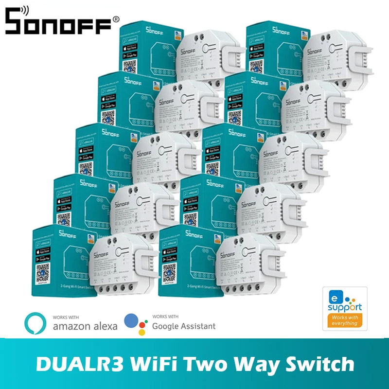 SONOFF DUAL R3 Modul Relay Wif - Sonoff ulasan dan harga