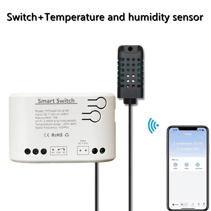 A01F-Tuya, Sakelar Wifi Cerdas - Smart Relay Tuya ulasan dan harga