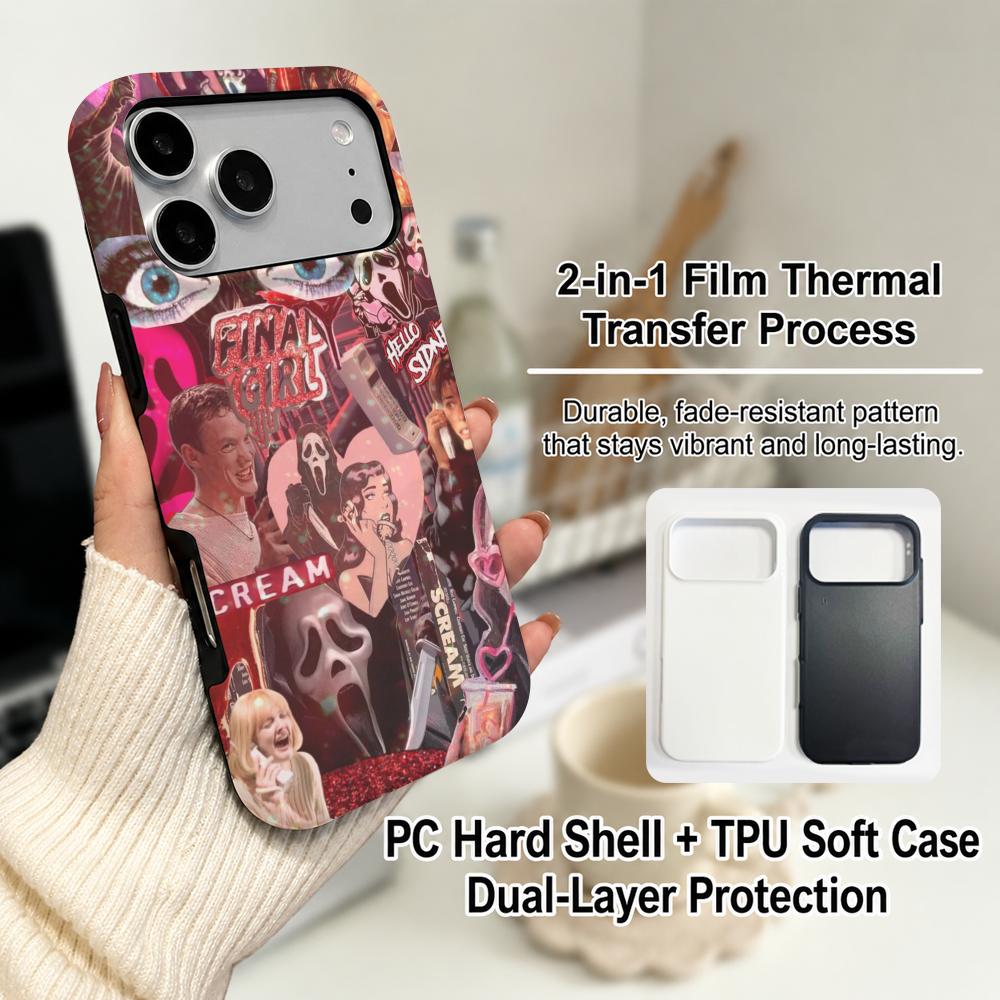Casing HP Motif Film Fear Scre - Shelly ulasan dan harga