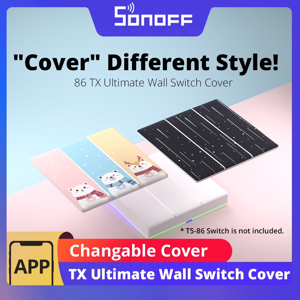 SONOFF TX penutup saklar sentu - Sonoff ulasan dan harga