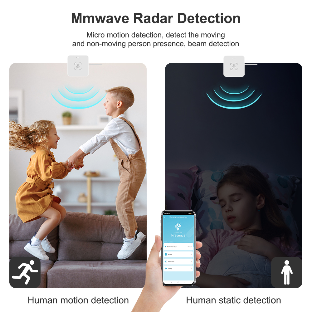 Tuya WiFi/ Zigbee Smart Human  - Home Assistant Tuya ulasan dan harga
