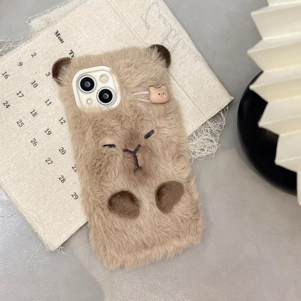 Casing Ponsel Bulu Kapibara Me - Shelly ulasan dan harga