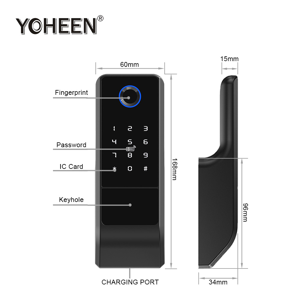 Kunci Pintu Pintar Elektronik  - Tuya Smart ulasan dan harga