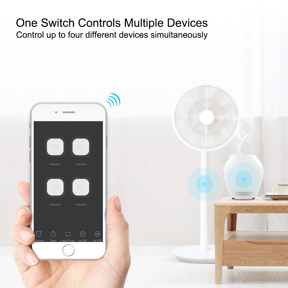 Modul Relay Pintar Wifi / Zigb - Tuya 4 Channel ulasan dan harga