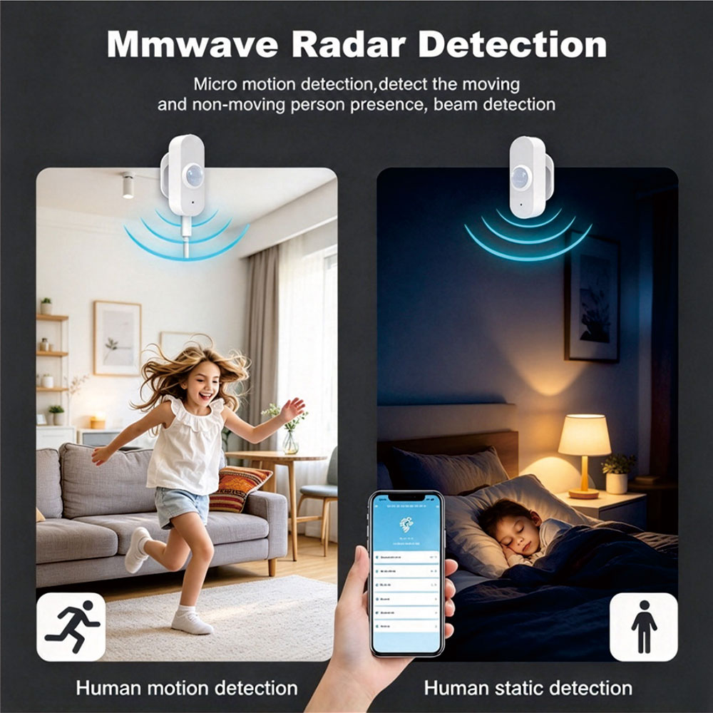 Sensor Gerak Kehadiran Manusia - Tasmota ulasan dan harga