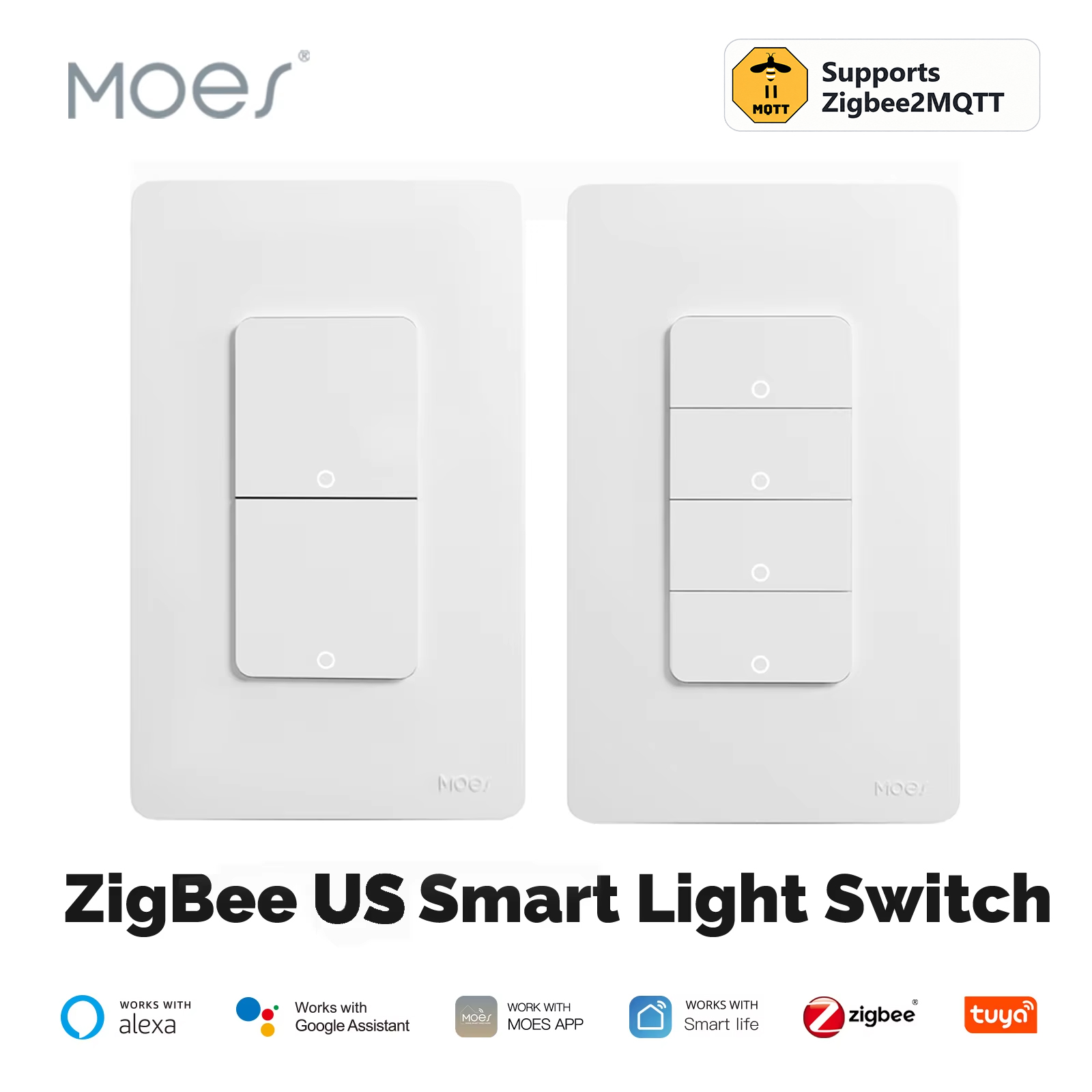 MOES Tuya ZigBee Sakelar Lampu - Sonoff Basic ulasan dan harga